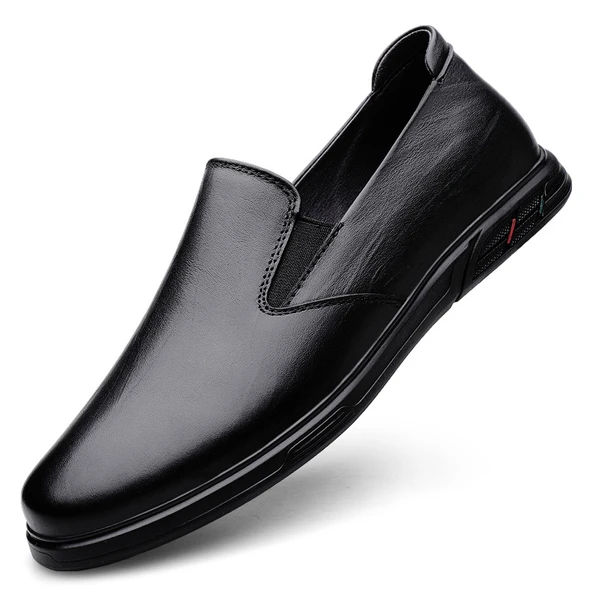 Erkek Deri Loafer Ayakkabı (Siyah)