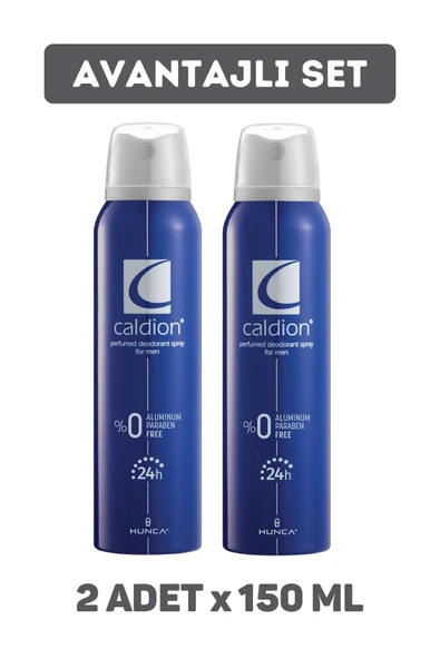 Caldion Classic Deodorant Erkek 150 ml 2 Adet