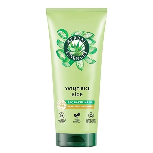 Herbal Essences Saç Kremi Yatıştırıcı Aloe Özlü 250 Ml