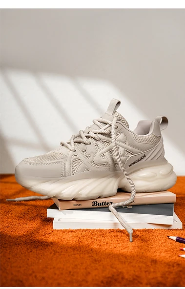 Erkek Günlük Spor Ayakkabı (Kum Rengi) - Resim 10