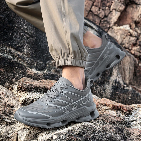 Unisex Outdoor Spor Ayakkabı (Gri)