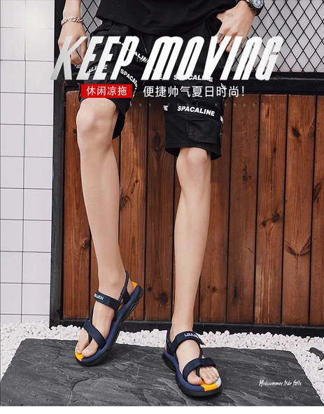 Erkek Terlik Sandalet (Siyah) - Resim 7