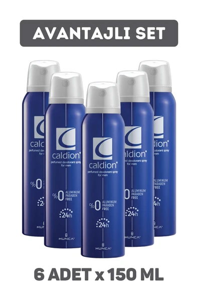 Caldion Classic Deodorant Erkek 150 ml 6 Adet