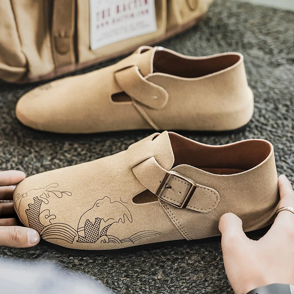 Erkek Loafer Ayakkabı (Haki)