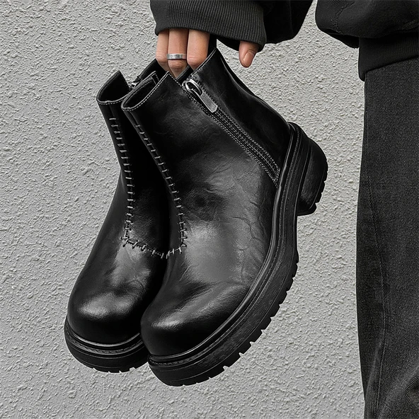 Unisex Chelsea Bot (Siyah)