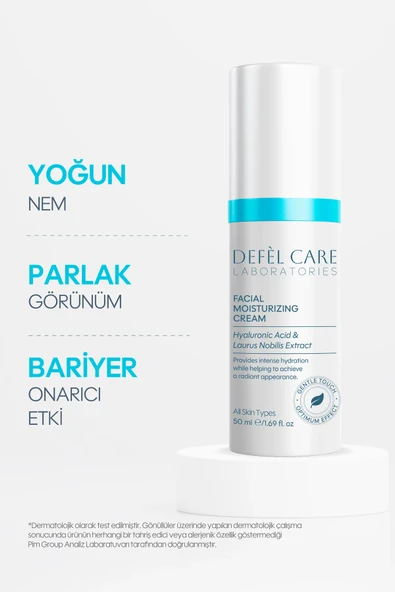 Yüz Nemlendirici Krem Dolgunluk Veren Yoğun Nemlendirici & Işıltılı Cilt Görünümü (50 ml) - 2