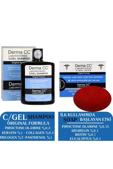 C/GEL Şampuan 500m + C/gel Sabun 120g - Onarım Seti