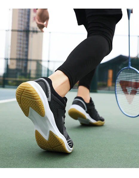 Unisex Badminton Ayakkabısı (Siyah) - 10