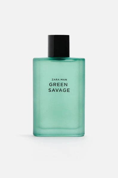 ZARA GREEN SAVAGE EDT 90 ML (3,04 FL.OZ) - Resim 4