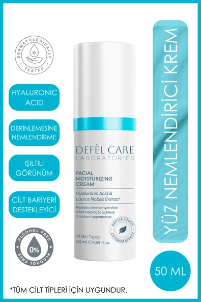 Yüz Nemlendirici Krem Dolgunluk Veren Yoğun Nemlendirici & Işıltılı Cilt Görünümü (50 ml)
