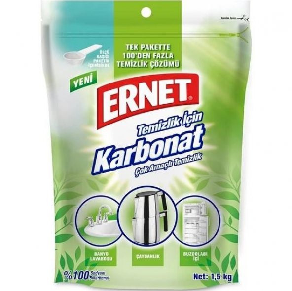 Ernet 1,5 Kg Temizlik İçin Karbonat