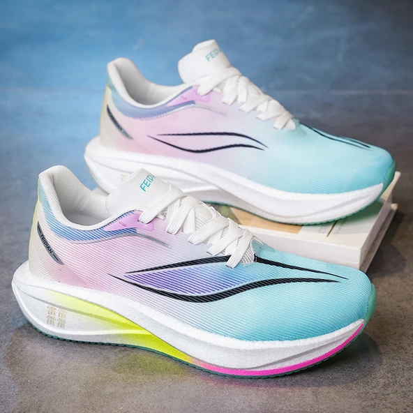 Unisex Spor Ayakkabı (Mavi - Pembe)