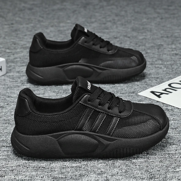 Kadın Yazlık Fileli İş Ayakkabısı (Bej) - Resim 5