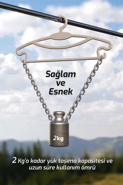 Morpanya Flair 18 Adet Elbise Askısı Kıyafet Askılığı Gömlek Askısı Pantolon Askısı - 8