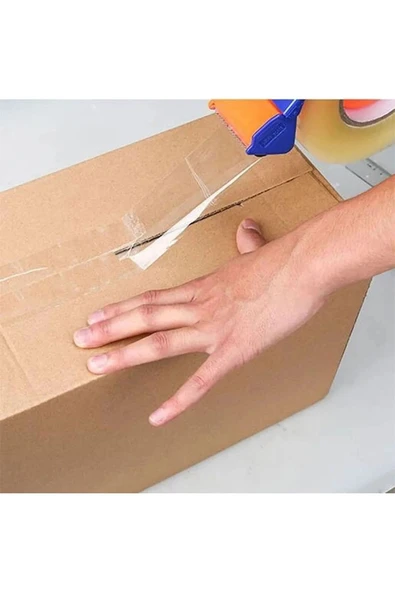 Morpanya Şeffaf Koli Bantı 45 mm x 100 Metre Paketleme Bandı 6 Adet - 7