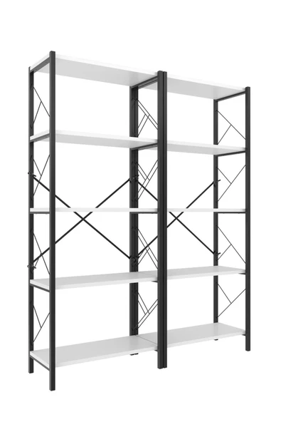 Morpanya Arblue Metal Mutfak Rafı Malzeme Dolabı 5 Raflı Mikrodalga Fırın Rafı Çok Amaçlı Dolap Raf 150 Cm - 4