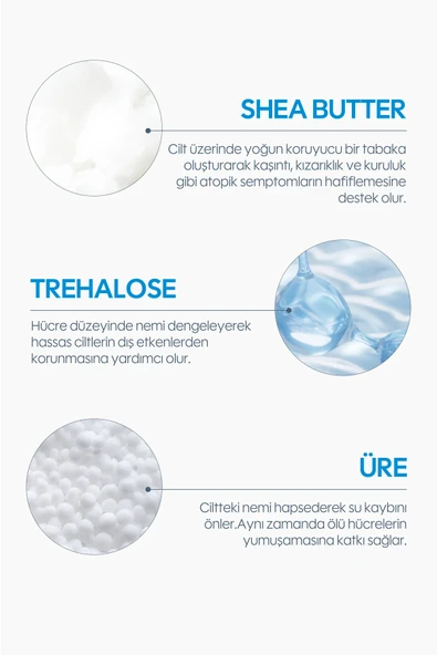 Atopik Ciltler İçin Vücut Losyonu Nemlendirici ve Yatıştırıcı Etkili Krem (150 ml) - 5