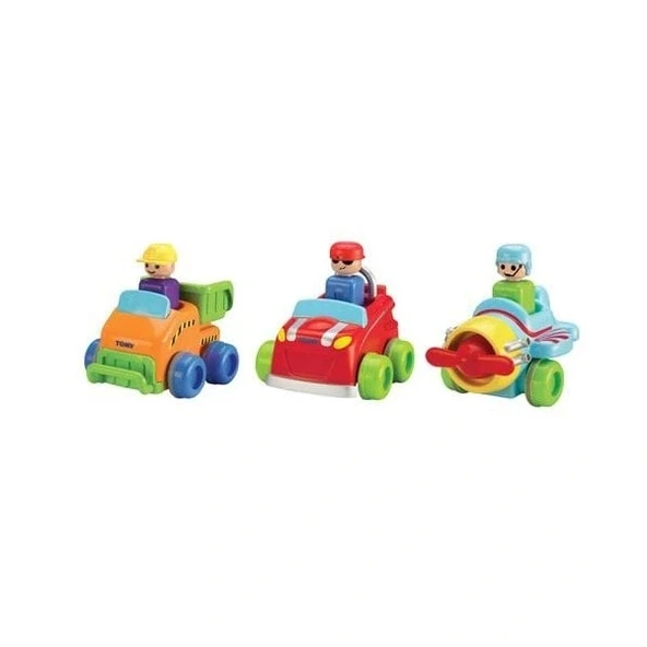 Nessiworld 1012 Tomy Toomies Renkli Araçlar +12 ay