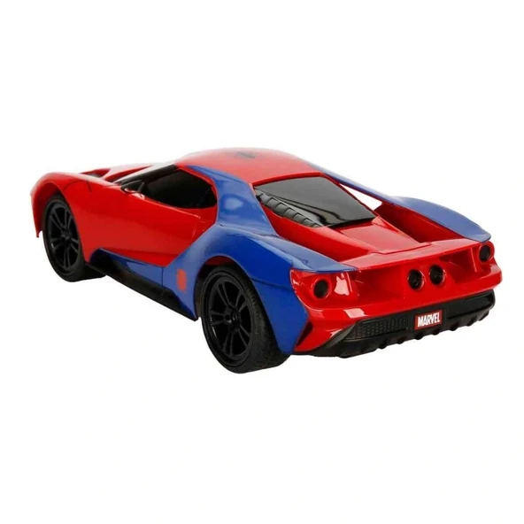 Nessiworld 7038 1:16 Marvel Spiderman 2017 Ford GT USB Şarjlı Uzaktan Kumandalı Araba - 5