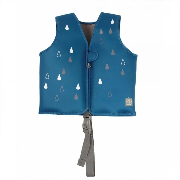 Bblüv Naj Neopren Yüzme Yardımcı Yeleği Navy  Lacivert 3-6 Yaş