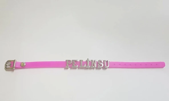 Kişiye Özel - İsme Özel Bileklik - Pembe