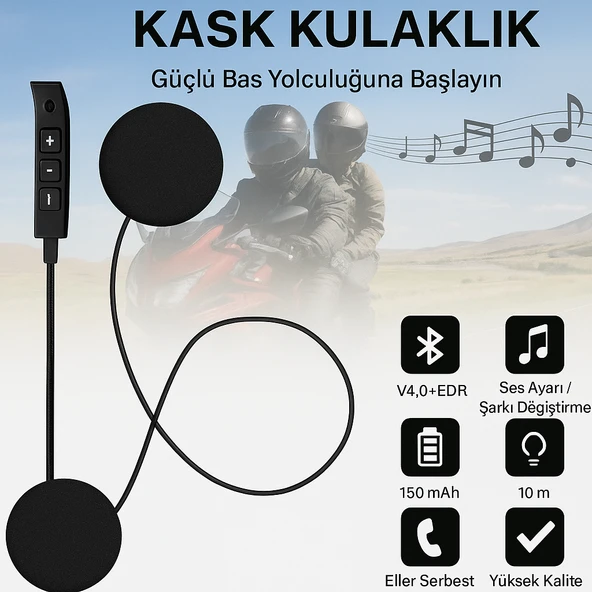BT11 Bisiklet-Motosiklet Motosiklet Bluetooth Kask Kulaklığı - 3