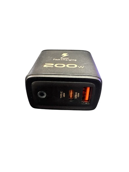YK Design YK-SR62 200W USB+PD Şarj Başlığı ve TypeC-TypeC Kablo - 3