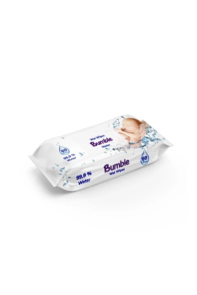 BUMBLE ISLAK MENDİL 60 LI (WATER WİPES) x12