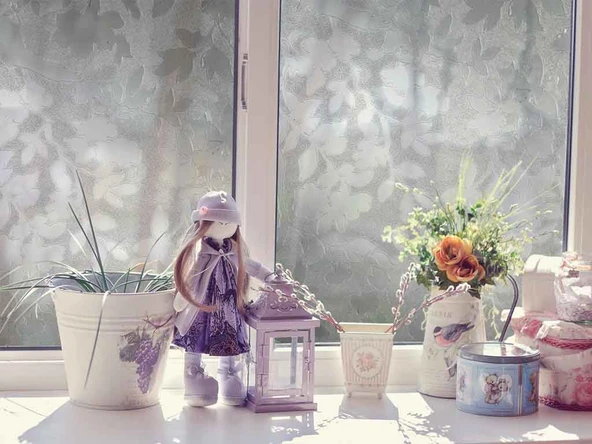 D-c-fix 346-8355 Çiçek Desen Yapışkanlı Cam Folyo ürün görseli