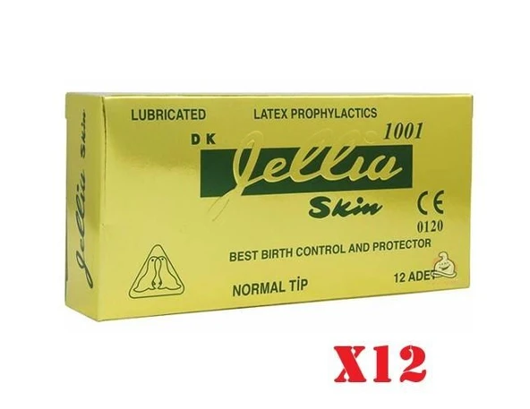 Jellia Klasik 12'li Prezarvatif 12 Adet