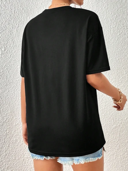 Unisex Atatürk Tasarım Basklı Tshirt - 2