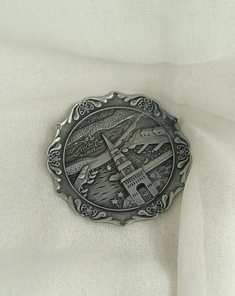 Magnet Mıknatıslı Standlı Ayaklı Metal Tabak Ofis Ev Masa Üstü Dekor