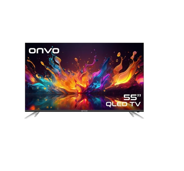 Onvo 55OVF9001UQ 4K Ultra HD 55" 140 Ekran Uydu Alıcılı Google Smart QLED TV
