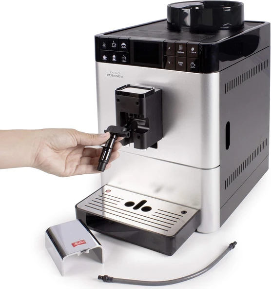 Melitta Caffeo Passione OT Tam Otomatik Kahve Makinesi Siyah Gümüş - 3