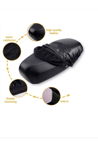 Pcx Cappucino Dio Zrx Büyük Model Scooter Motosiklet 3d Fileli Sele Kılıfı Motor Koltuk Fi - 2