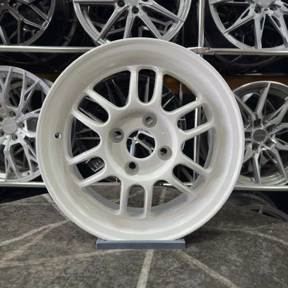 14 inç 4x100 Enkei Beyaz Jant Modeli (4 Adet)
