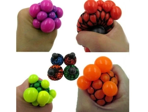 5 Adet Beyin Şekilli Stres Topu - 4