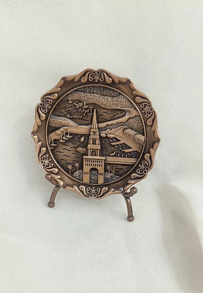 Magnet Mıknatıslı Standlı Ayaklı Metal Tabak Ofis Ev Masa Üstü Dekor