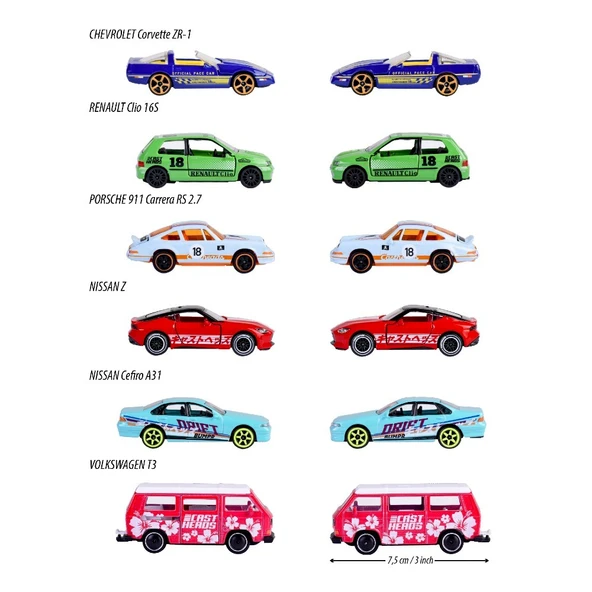 Majorette Castheads Series 243G-1 Volkswagen T3 - 4