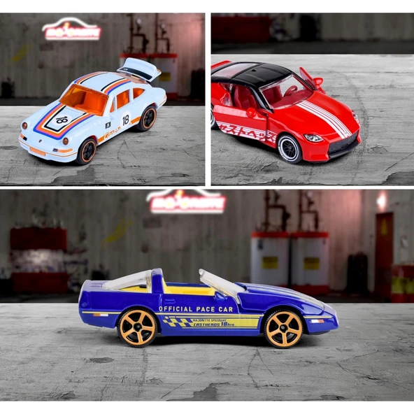 Majorette Castheads Series 269E-3 Porsche 911 Carrera RS 2.7 - 7