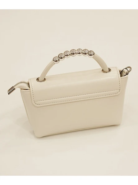 Guja Beyaz Kadın El Çantası 25YG329 - 4