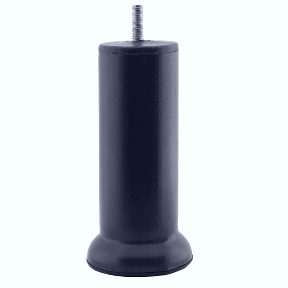 Mobilya Kanepe Yatak Baza Koltuk Destek Ayağı M8 Civata Metal Yükseltici İnce Diş Ayak 15 cm Antrasit 4 Adet - Resim 5