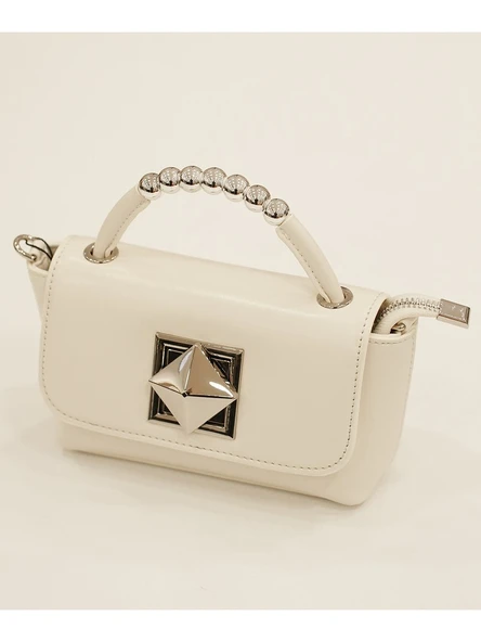 Guja Beyaz Kadın El Çantası 25YG329 - 3