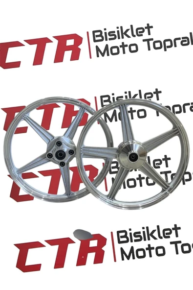 CG ÖN 18 ARKA 18 ÇELİK JANT GRİ BÜYÜK BALATA TAKIM