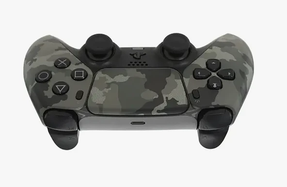 Sony PS5 DualSense Wireless Controller Grey Camo Bilkom Garantili - 2
