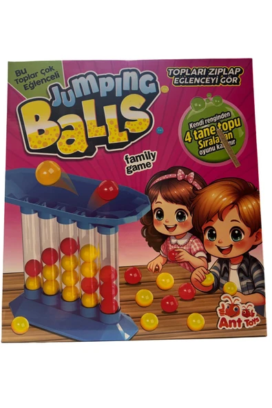 Jumping Balls – Zıplayan Toplar Aile Oyunu - 3