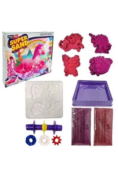 Unicorn Dünyası Oyun Kumu Super Sand