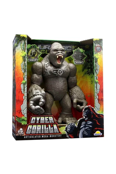 Jurassic Clash Siber Goril 27 Cm.