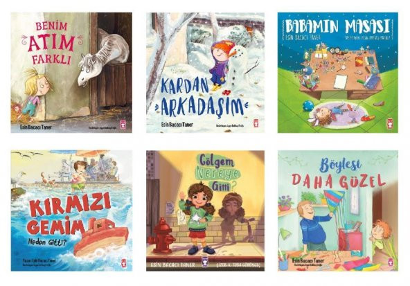 Esin Bacacı Taner Hikaye Seti 6 Kitap
