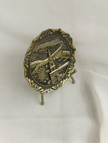 Magnet Mıknatıslı Standlı Ayaklı Metal Tabak Ofis Ev Masa Üstü Dekor - 4